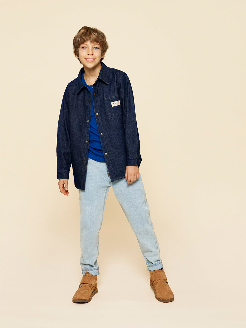 A Monday in Copenhagen - Andy Shirt Jacket - Dark Blue