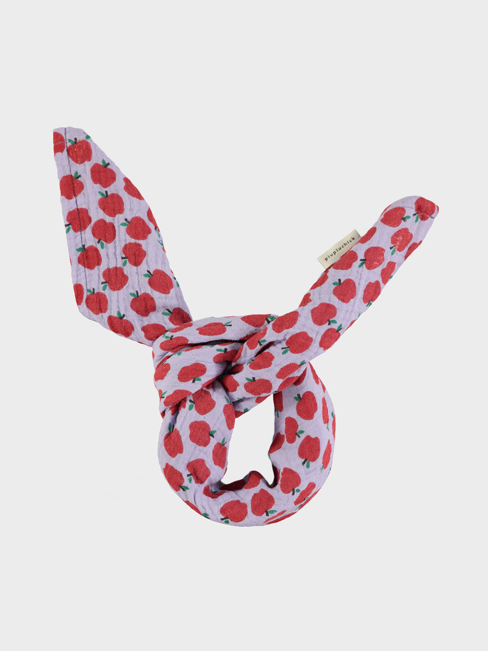 piupiuchick - Bandana - Lilac w/ Red apples