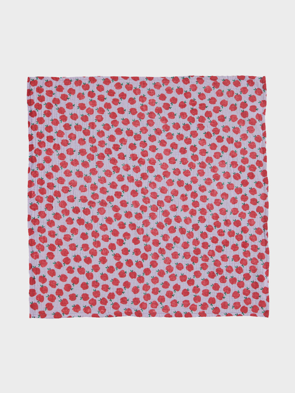 piupiuchick - Bandana - Lilac w/ Red apples