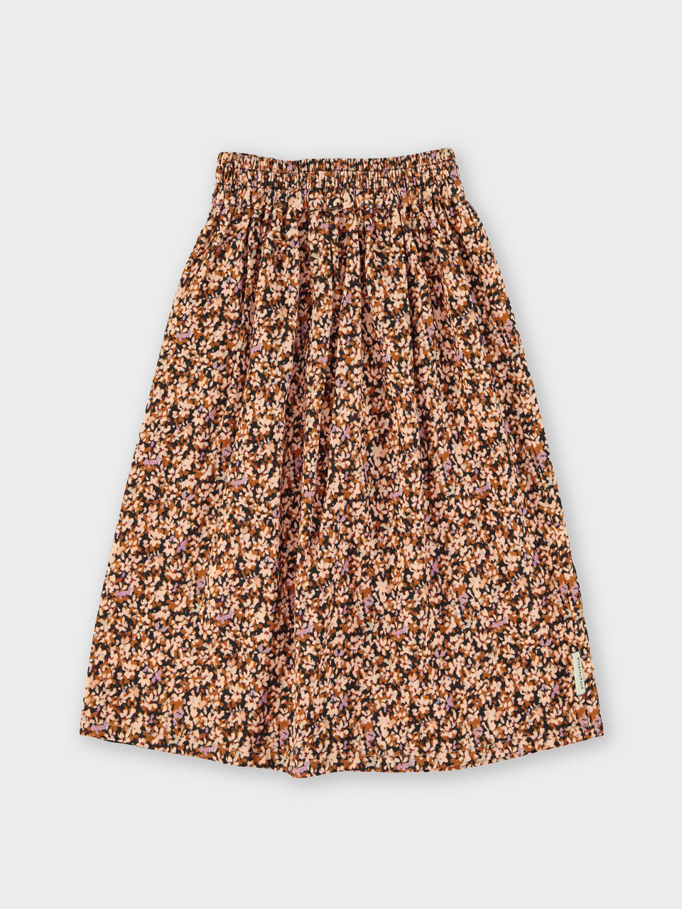 Piupiuchick - Long skirt - Light pink & brown flowers