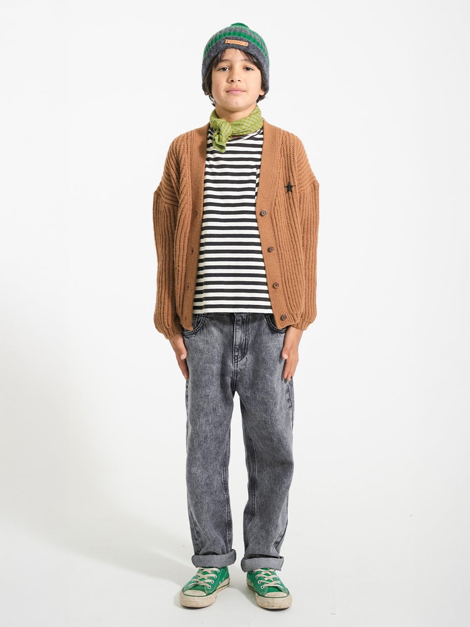 Piupiuchick - Unisex trousers - Washed black denim