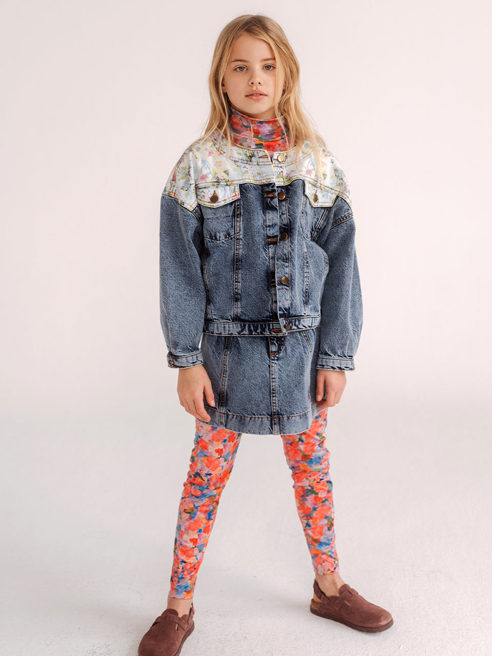 Repose AMS - Bob Denim Skirt