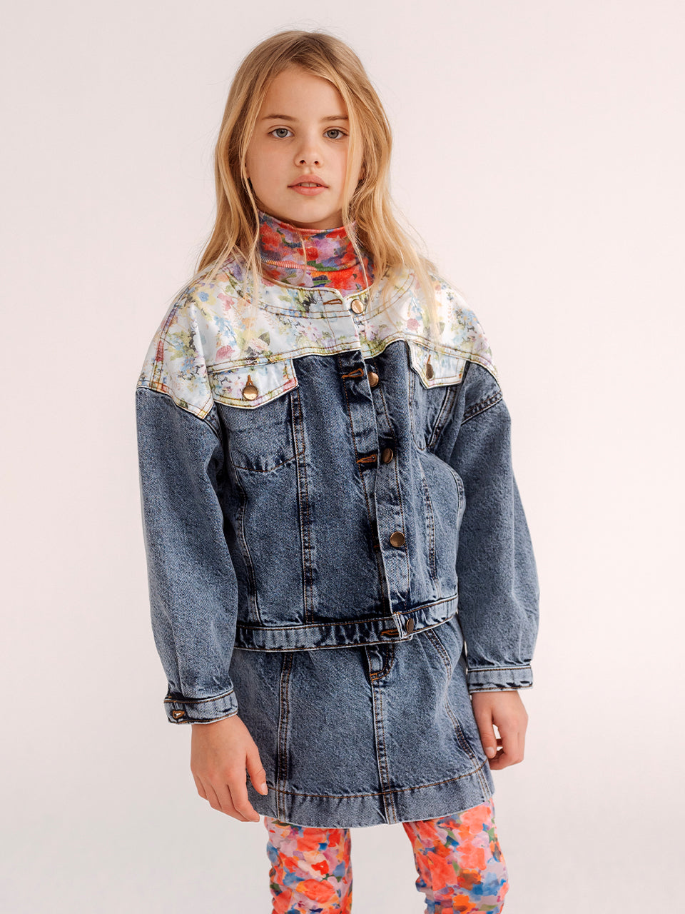 Repose AMS - Bob Denim Skirt