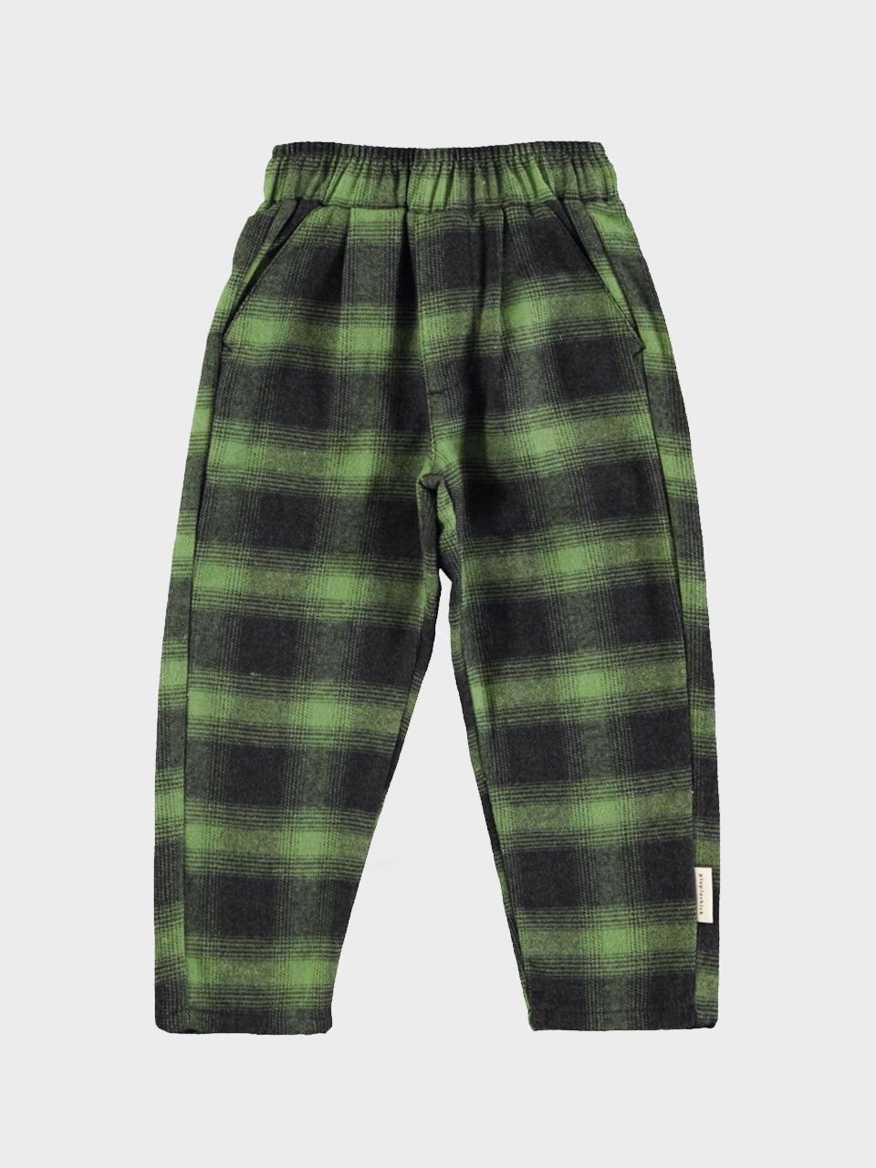 piupiuchick - Trousers - Green & Black Checkered