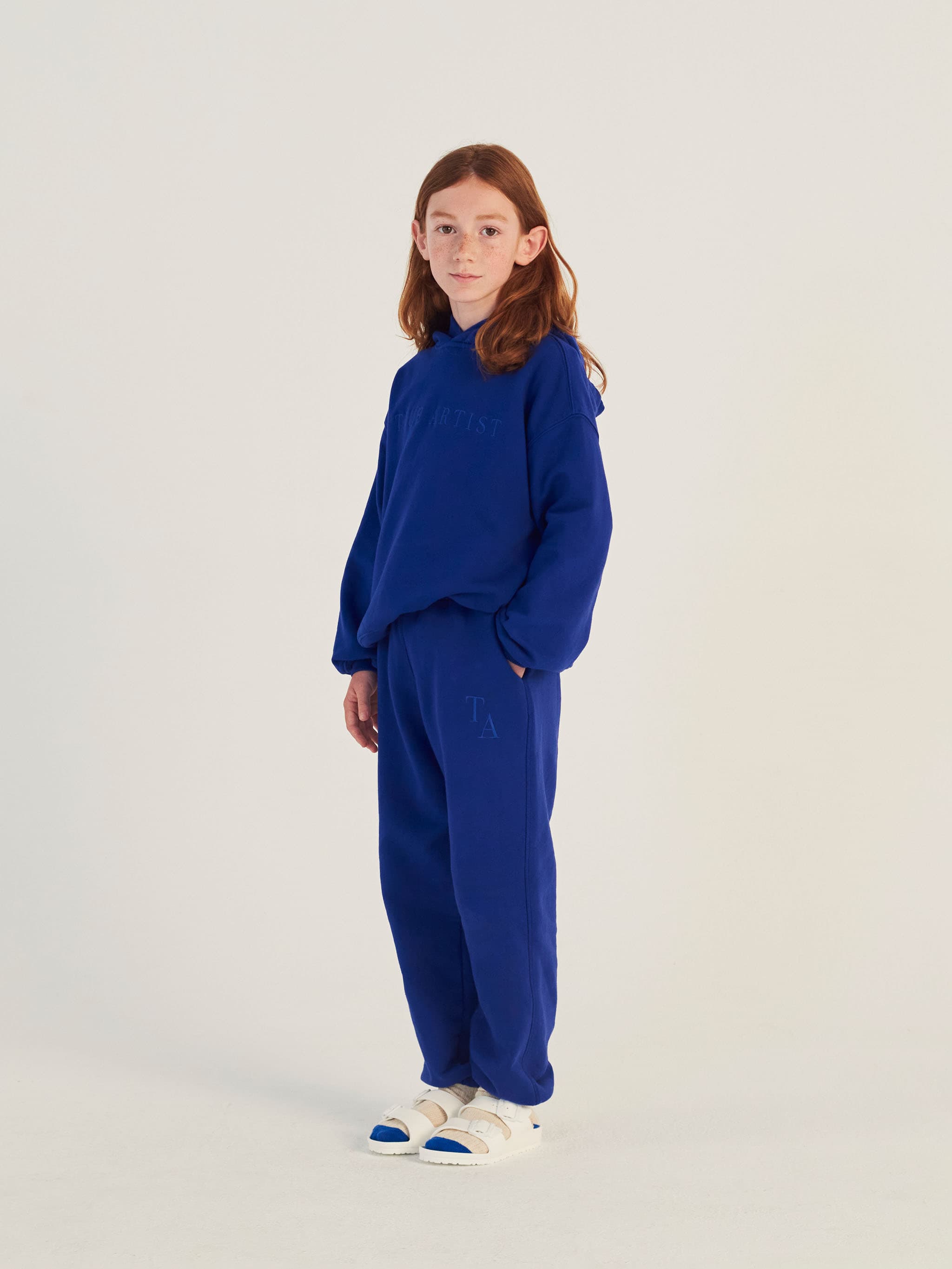True Artist-Hooded Sweatshirt-Ink Blue