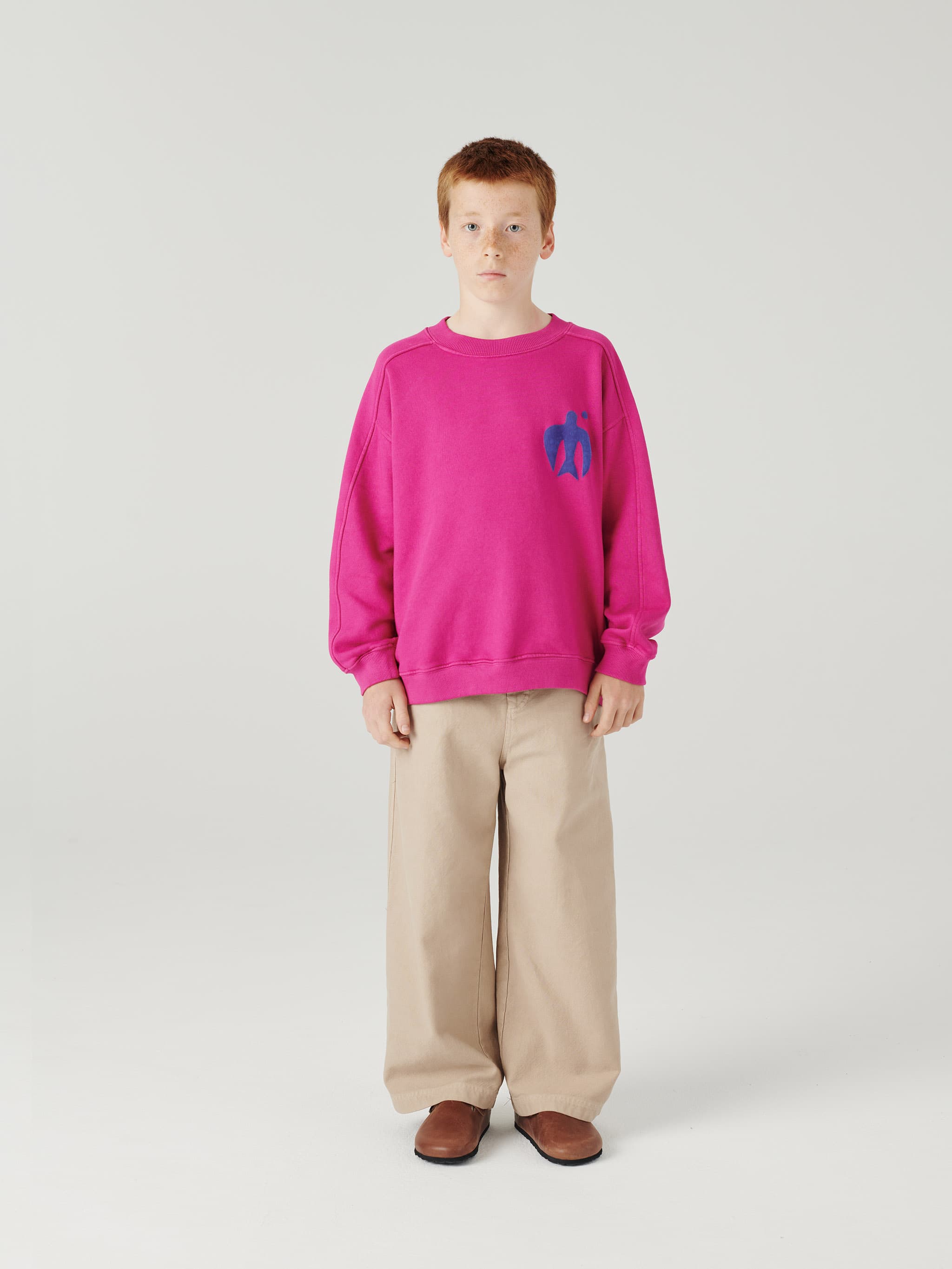 True Artist-Sweatshirt-Deep Fuchsia