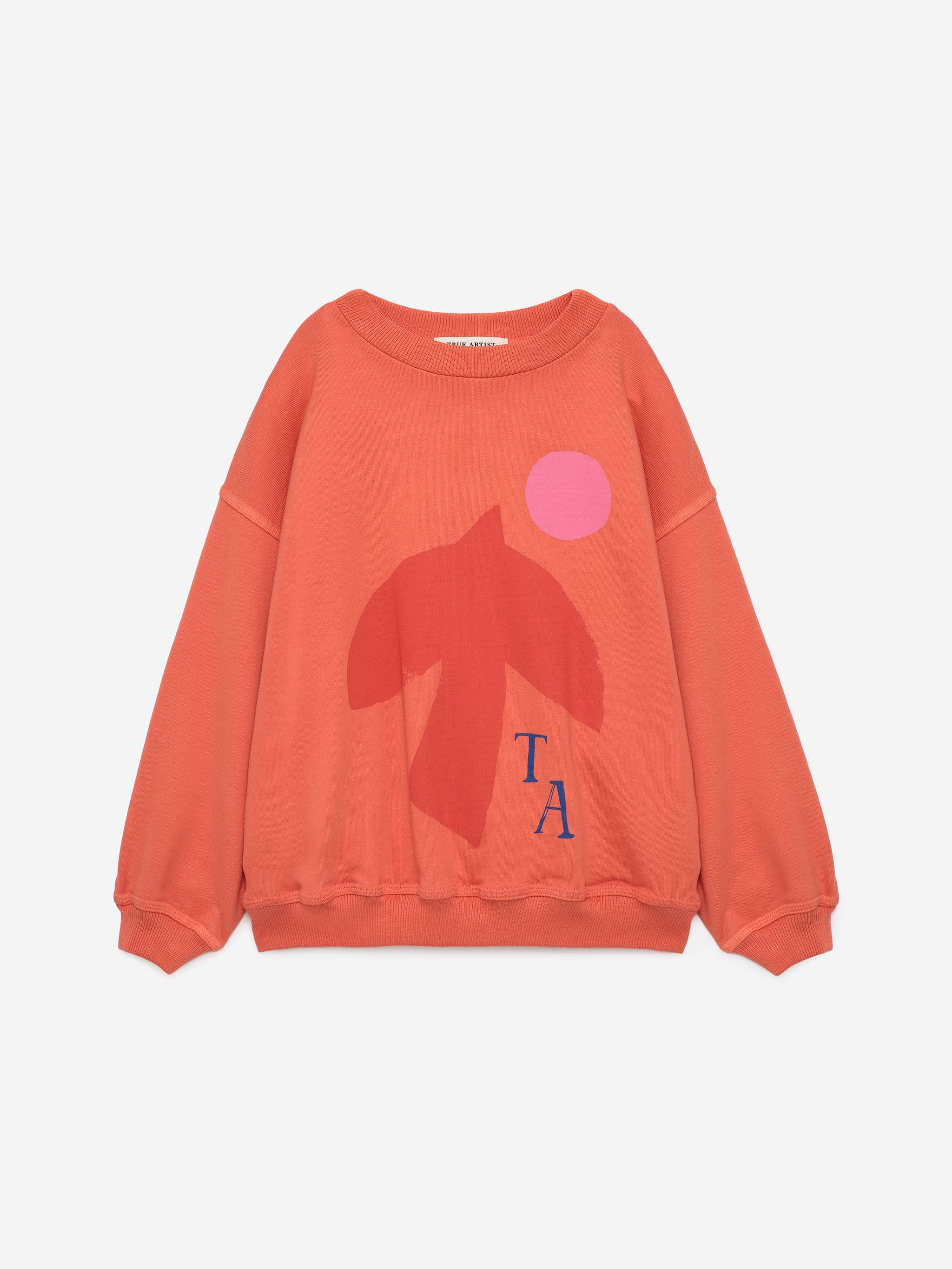 True Artist-Sweatshirt-Orange