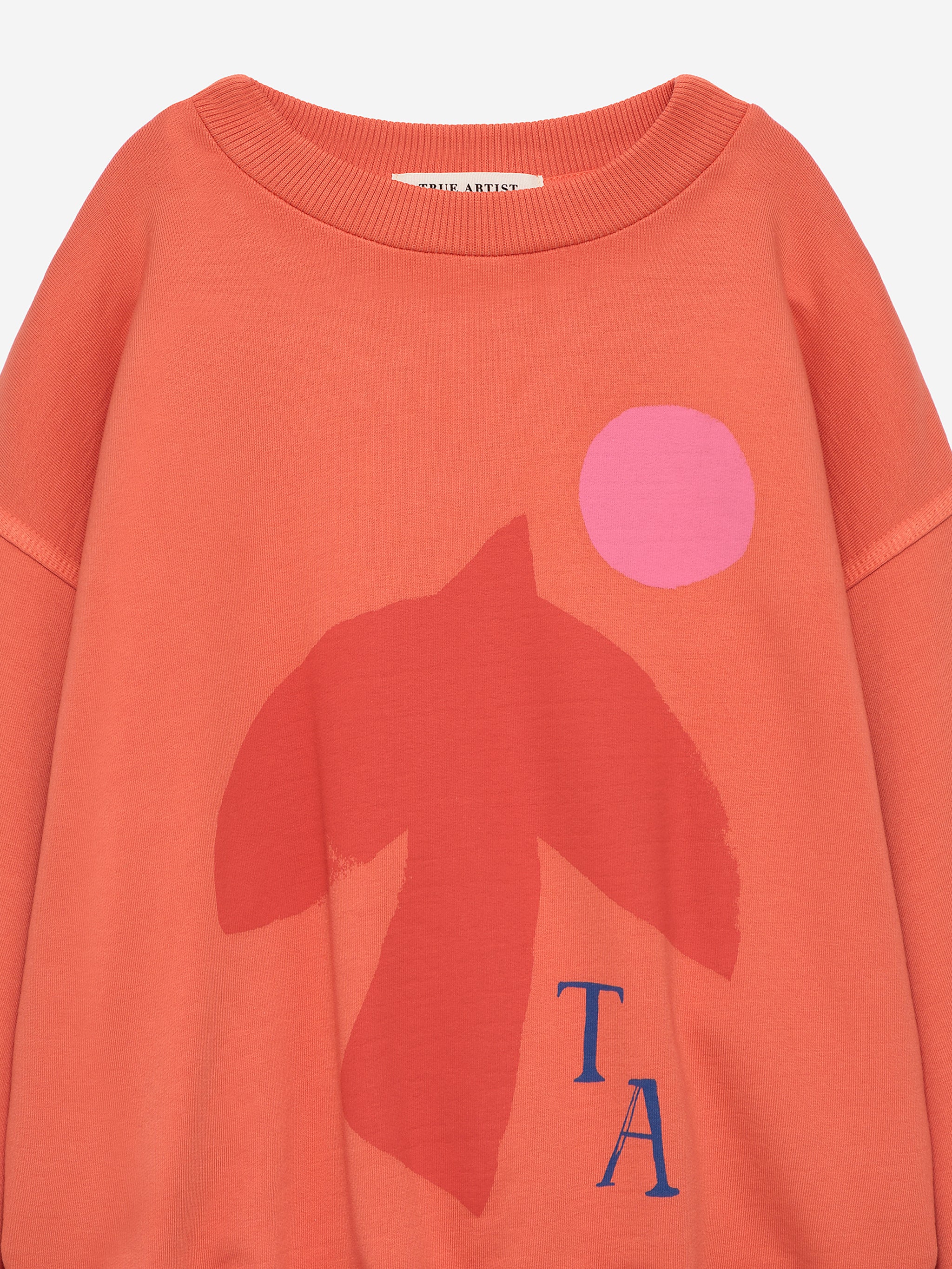 True Artist-Sweatshirt-Orange