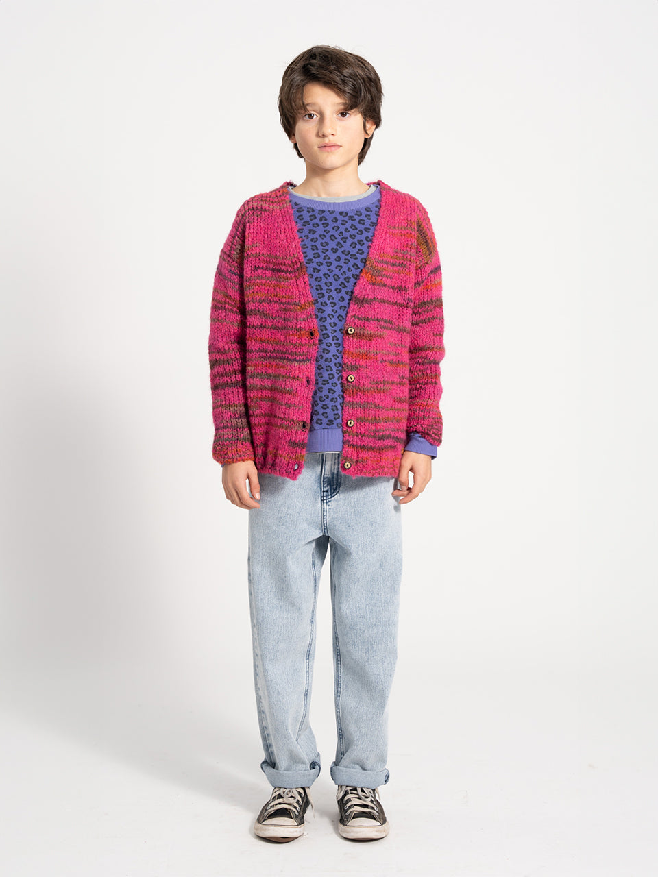 piupiuchick - Unisex Denim Trousers - Washed Light Blue Denim