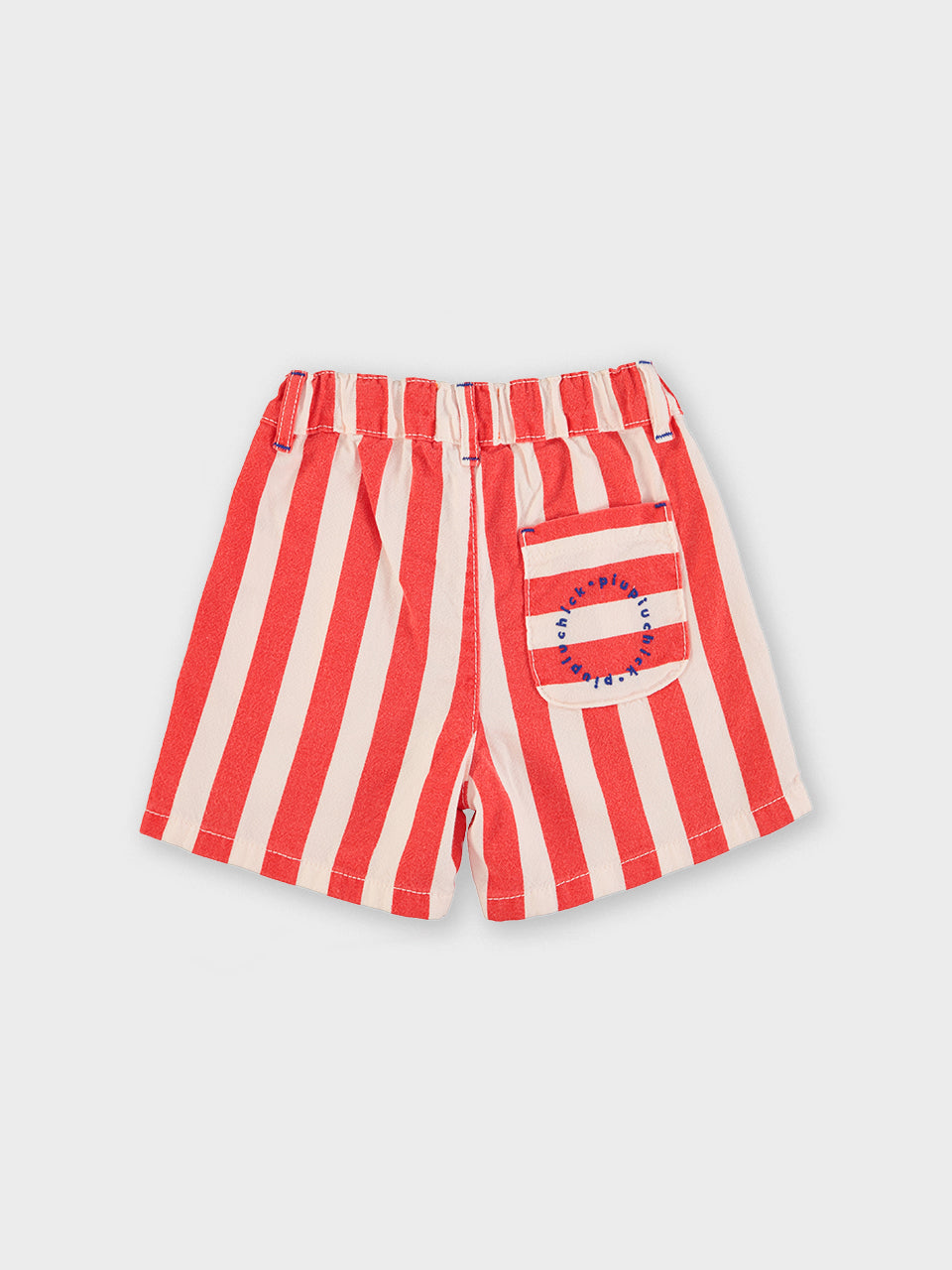 piupiuchick - shorts - red & white stripes