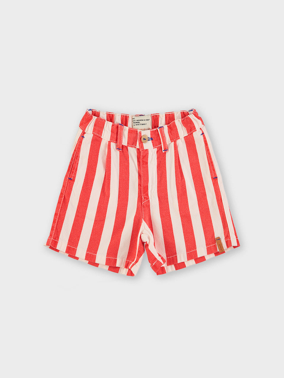 piupiuchick - shorts - red & white stripes
