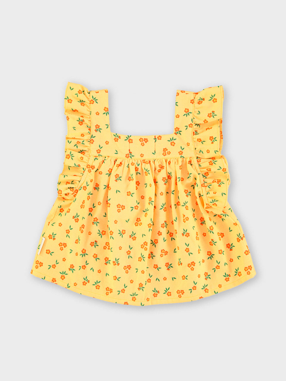 piupiuchick - sleveless blouse - yellow flowers