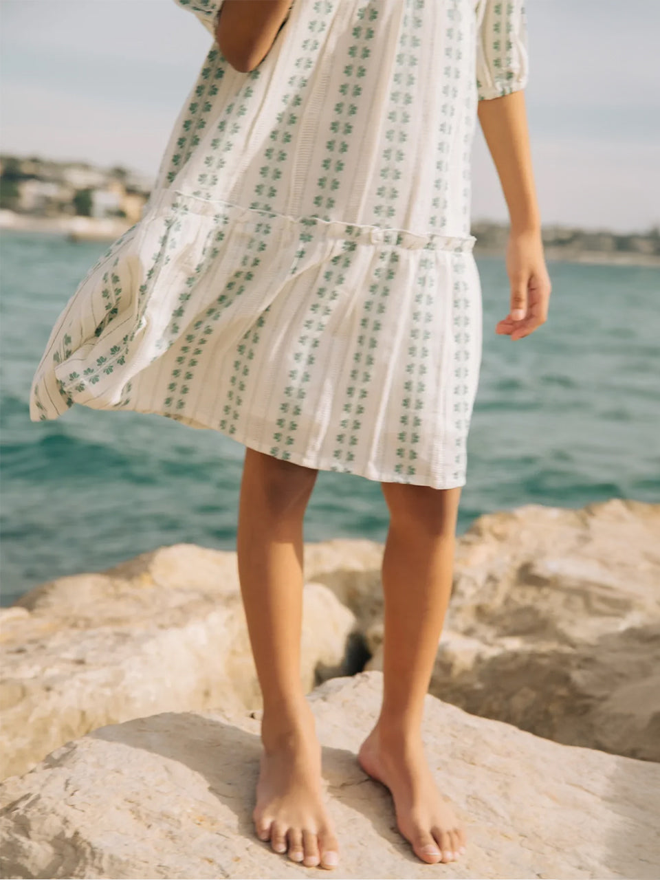 Bandits á la Créme - Robe Vanille Broderies Florales