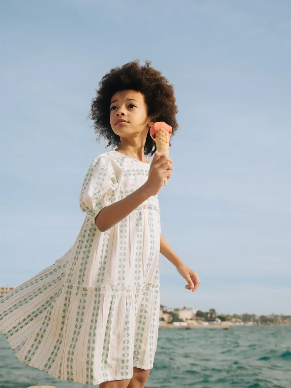 Bandits á la Créme - Robe Vanille Broderies Florales