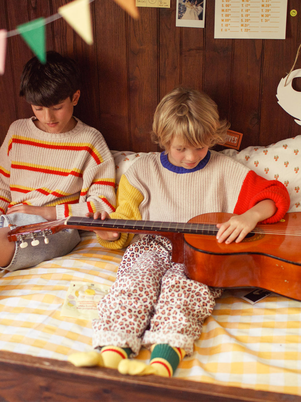 piupiuchick - knitted sweater - multicolor