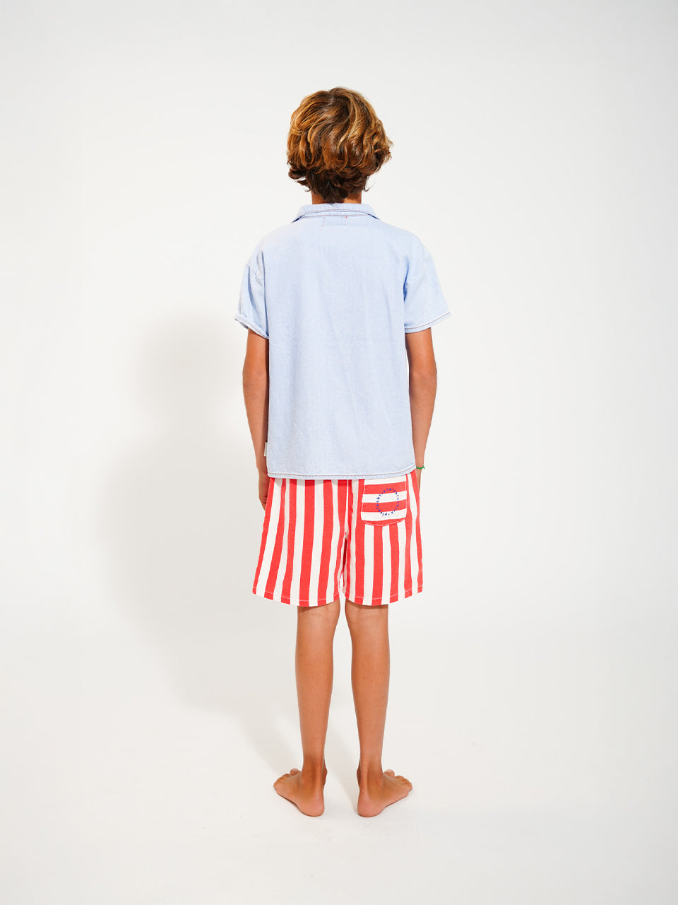 piupiuchick - shorts - red & white stripes