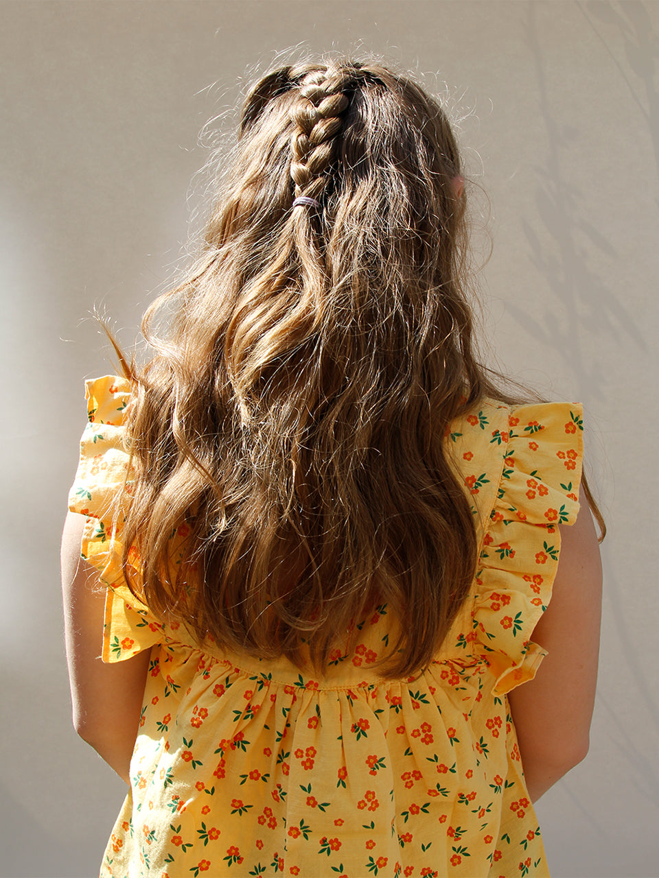 piupiuchick - sleveless blouse - yellow flowers