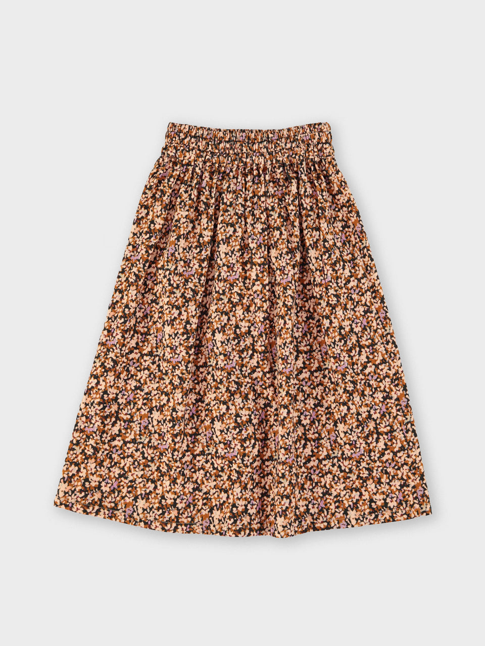 Piupiuchick - Long skirt - Light pink & brown flowers