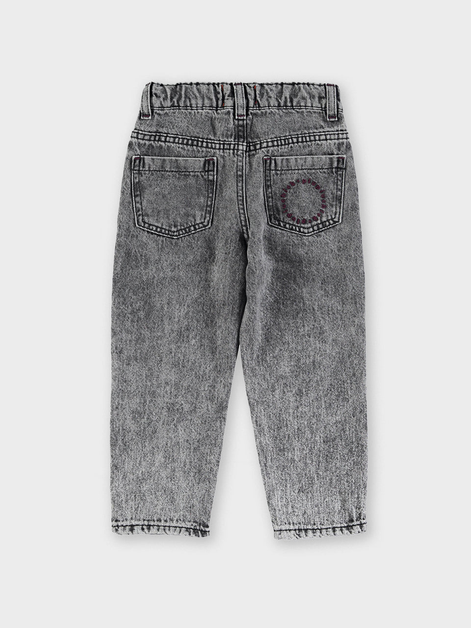 Piupiuchick - Unisex trousers - Washed black denim